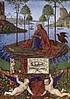 Jean Fouquet St John at Patmos painting